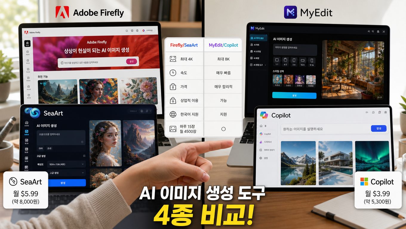 2026년 ai 이미지 생성 사이트 추천 기준 정리
