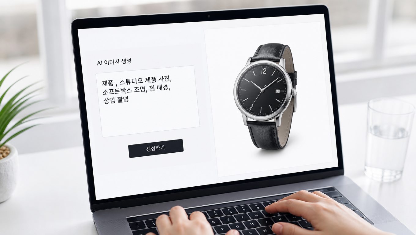 제품 상세 이미지 AI 프롬프트 예시와 작성 구조