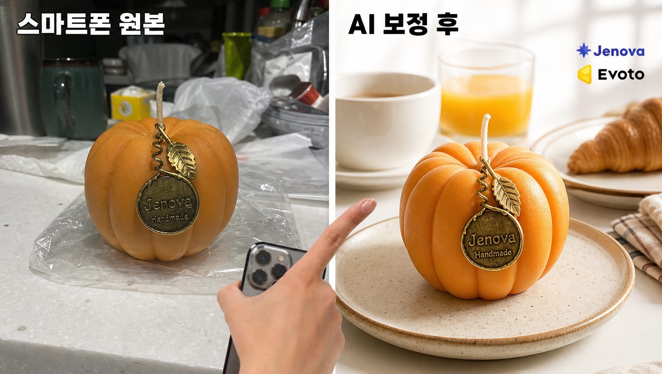 스마트폰 사진으로 스튜디오 수준 제품 이미지를 만들 수 있을까
